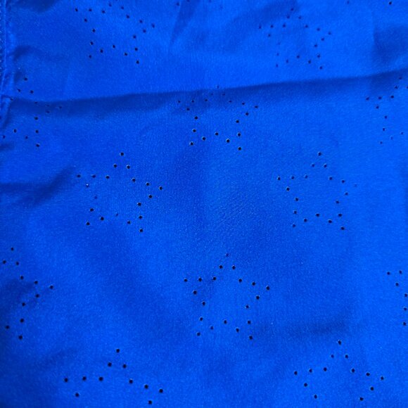 New Op Blue White Board Shorts XL 15/17 Womens Ocean Pacific Beach Swim Cover Up - Picture 3 of 13
